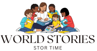 brown retro book store logo